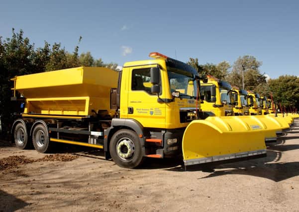 Gritting in West Sussex
