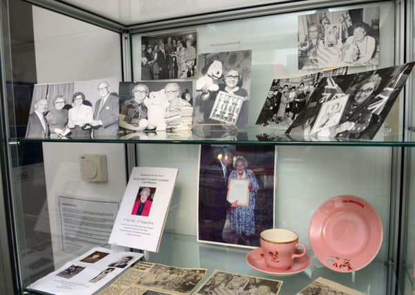 A display marking the life of Sylvia Loveland has opened   D14381210a