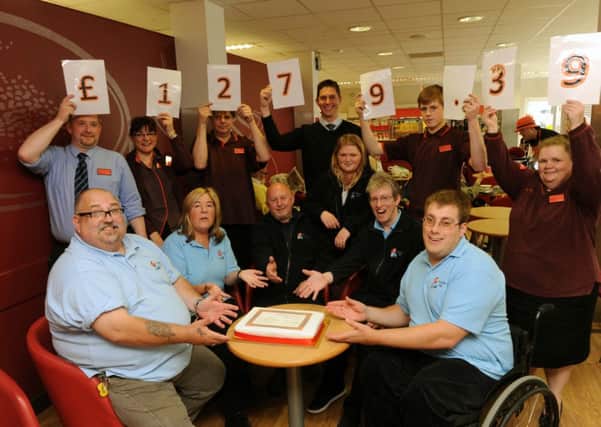 Enable Me, celebrating the help from Sainsburys. Now the charity is looking for a helping hand from the community  in the form of new volunteers L21663H13