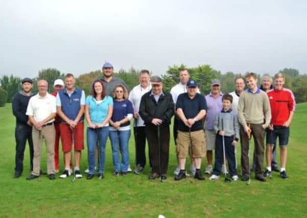 The Rising Sun Golf Society in Upper Beeding hold 7th annual fundraiser SUS-140929-115456001