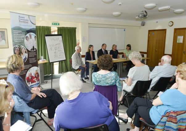 SCF seminar on older people Billingshurst SUS-140929-171523001