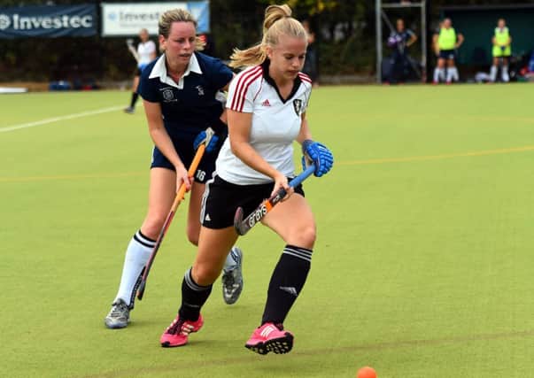 Sport.England Hockey League.  Investec Women's Conference East. Horsham v Maidenhead. Action from the match. Picture : Liz Pearce. LP270914HH01 SUS-140927-184618008