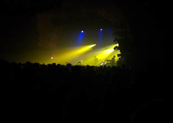 The Horrors onstage at Worthing Pavilion Theatre