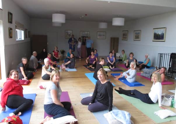 Relaxation session ran by Leah Bracknell, in aid of Worthing Churches Homeless Projects