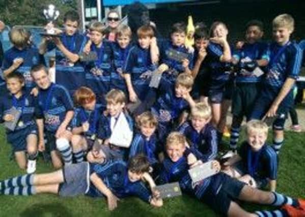 Chichester's under-12s enjoy their Done By Two success