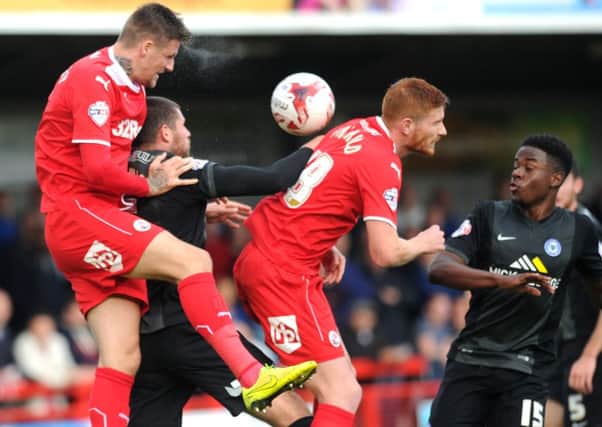 Crawley Town V Peterborough United 10-10-14 (Pic by Jon and Joe Rigby) SUS-141014-115933002