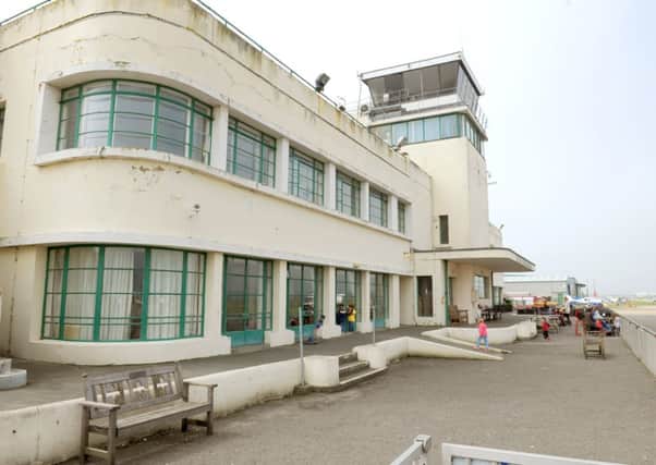 The terminal building, one area for concern at Shoreham Airport D14182134a