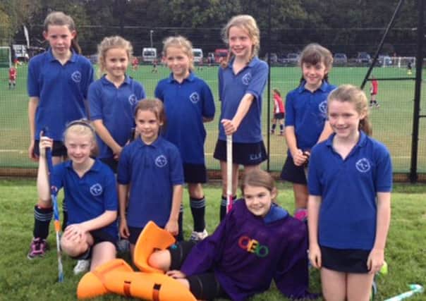 U11 Hockey Team from Burgess Hill School for Girls compete in Hockey Tournament
