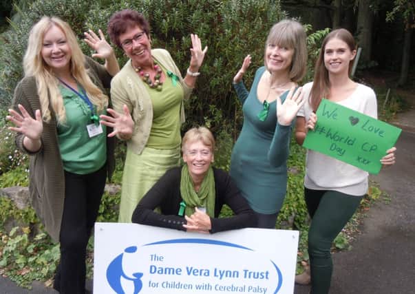 The Dame Vera Lynn Trust marks World Cerebral Palsy Day SUS-141017-152805001