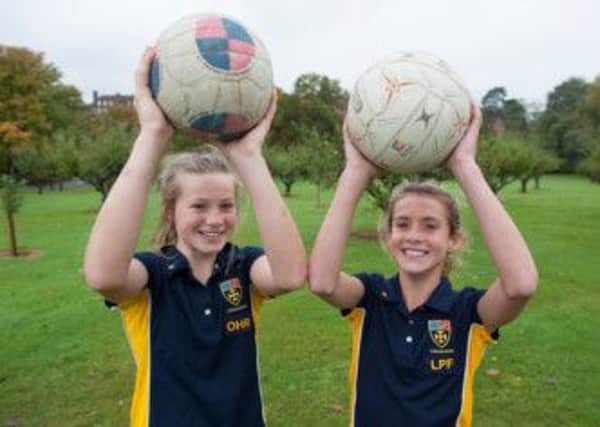Netball success for Lulu and Olivia SUS-141020-130302001