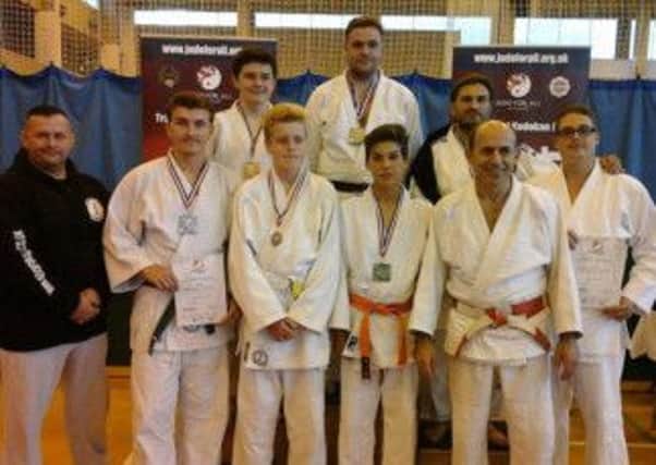 Worthing Judo Club members at the JFA UK British Judo National Championships