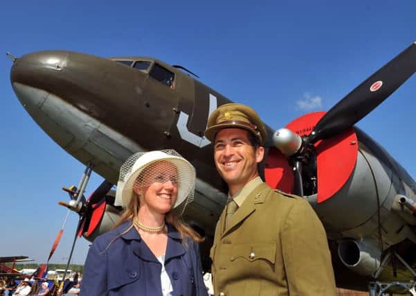 A Junkers 88 plane at the Goodwood Revival in 2008 PICTURE: MALCOLM WELLS