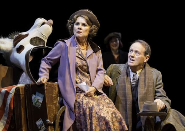 Imelda Staunton and Kevin Whately. Credit: Johan Persson/ SUS-141022-092115003