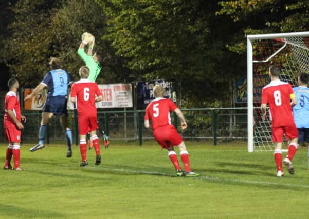 Action from Crawley Down Gatwick v Ringmer. Picture by Derek McDougall SUS-141110-201113001
