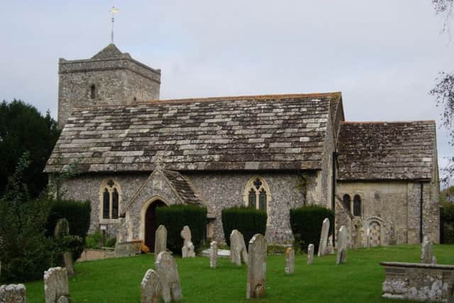 Parish Church of St Peter, Upper Beeding put on English Heritage At Risk Register 2014 - picture courtesy of English Heritage