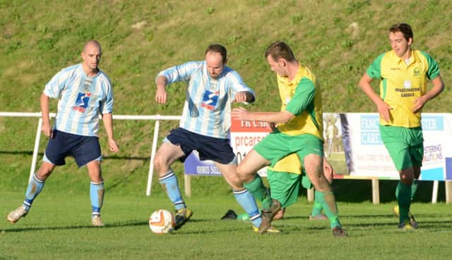 Action from Westfield's 6-2 defeat away to Worthing United on Saturday. Picture by Derek Martin (SUS-141026-221047002)