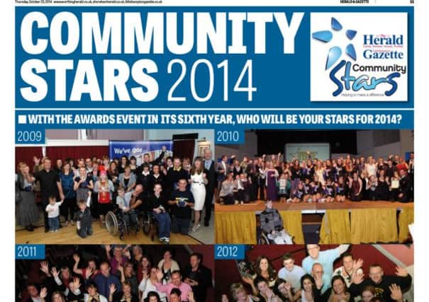 Vote for this year's Community Stars