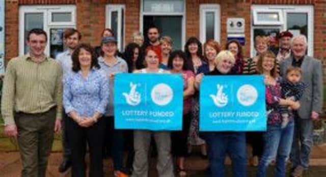 Community House volunteers and users celebrate Big Lottery grant success SUS-141030-143902001