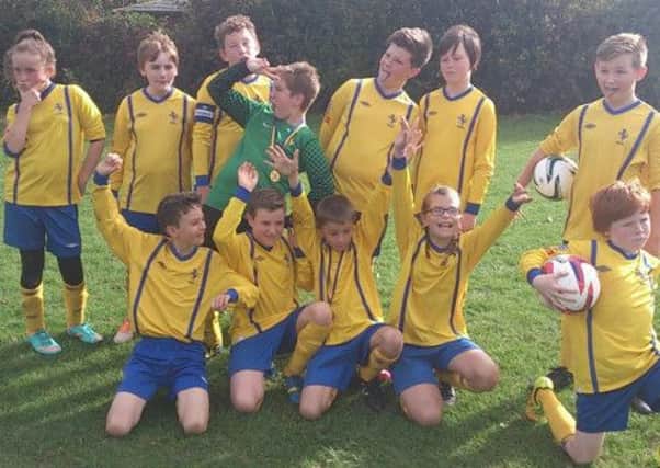 Victory is ours! Felpham Colts Athletic under-12s