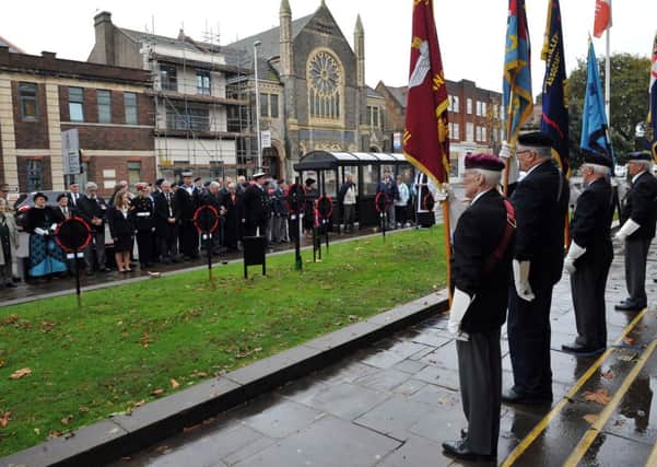 W44716H14  Worthing's Garden of Remembrance was opened on Monday