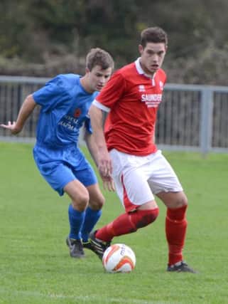 Barney Boutwood got his side's leveller against Loxwood on Saturday