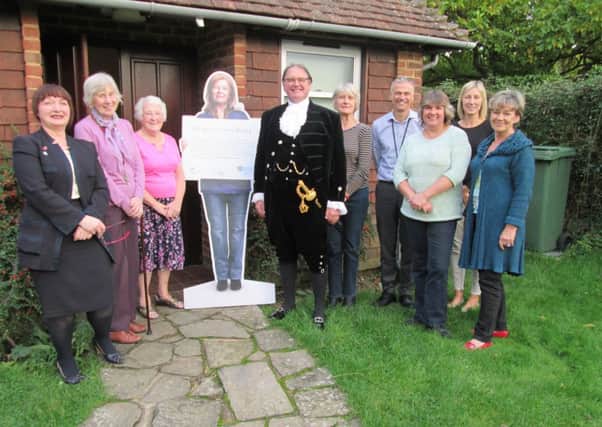 The High Sheriff of West Sussex becomes a Dementia Friend SUS-140511-114023001