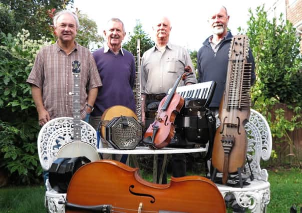 The Rude Mechanicals quartet for Saturday's concert