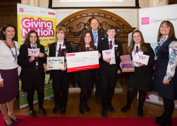 students in Year 9 from Glebelands school have been involved in a national fundraising event called Giving Nation. SUS-140711-105448001