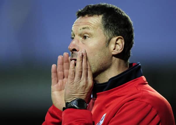 Crawley Town's Assistant Manager Paul Groves. PHOTO: - Mandatory by-line: Harry Trump/Pinnacle - Photo Agency Ltd Tel: +44(0)1363 881025 - Mobile:0797 1270 681 - VAT Reg No: 183700120 - 08/11/2014 - FOOTBALL - The FA Cup First Round - Yeovil Town v Crawley Town - Huish Park, Yeovil, Somerset, England. SUS-140911-140847002