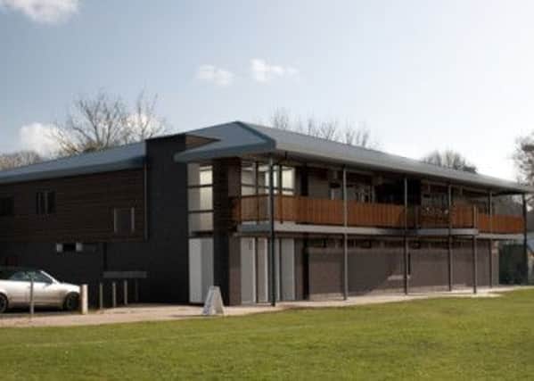 An image by The Seaman Partnership of how the new clubhouse will look