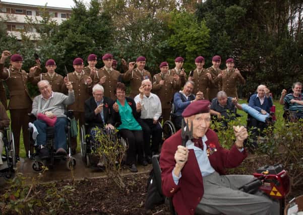 Remembrance Day at the Queen Alexandra Hospital Home   Picture: John Young