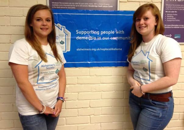 Homebase colleagues, Aimee Rogers and Jessica Houghton from Horsham, are hoping to raise over £10,000 for people living with dementia.