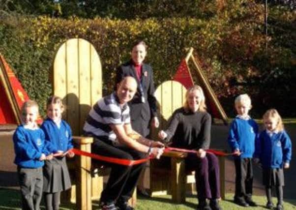 Castlewood School's new playground SUS-141114-143113001
