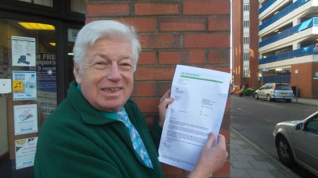 David Aherne, of Worthing Green Party, has fought to get access gates at Durrington station open longer SUS-141114-145317001