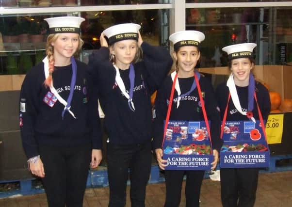 3rd Shoreham Sea Scouts raised money for the Poppy Appeal