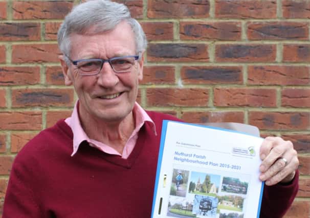 Owen Hydes, chairman of the Nuthurst Parish Council Neighbourhood Plan steering group, - picture submitted