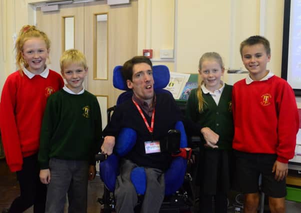 Dallington Primary School's lesson in dealing with disability SUS-141120-073233001