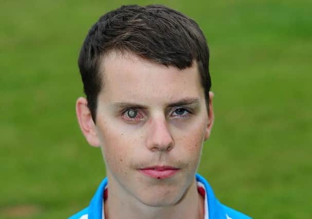 James Millard is being tipped for big things with the England visually-impaired team