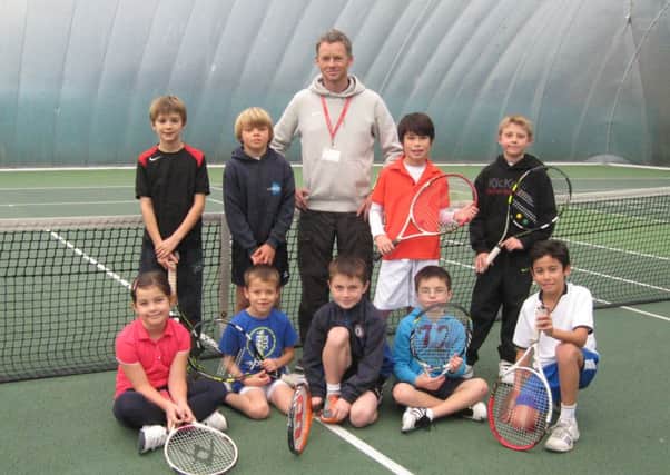The line-up at the Chichester tournament