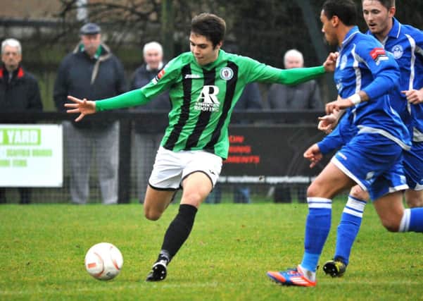 Burgess Hill v Hythe. Pic Steve Robards SUS-141124-124324001