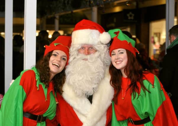 Haywards Heath Christmas Lights switch on event. 22/11/14. Pic Steve Robards SUS-141124-144717001