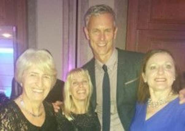 BHR Representatives Nina Ecroyd, Sue Baillie and Liz Cooper at the Sussex Sports Awards with swimming legend Mark Foster (picture courtesy Mark Craigs) -mtkt2AHcjN0zBEoEXYb