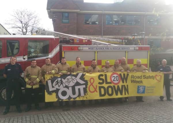 West Sussex Fire and Rescue Service, Road Safety week SUS-141120-143911001