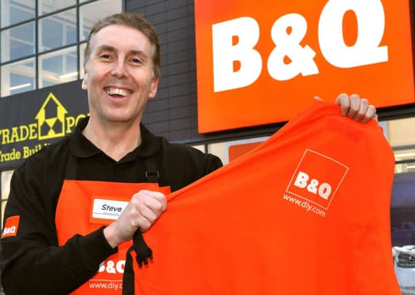 B&Q worker Stephen Partridge helped woman in labour. Pic Steve Robards SUS-141126-161845001