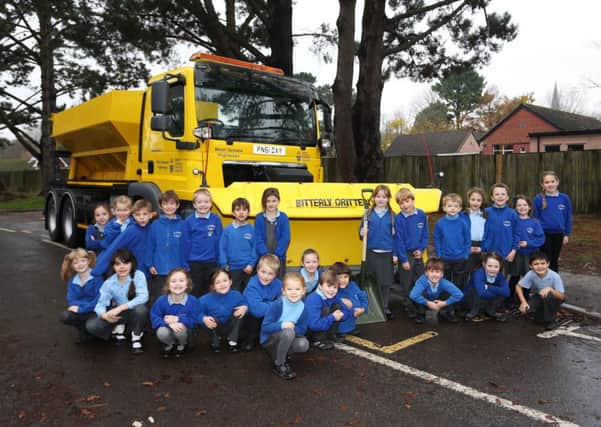 Bitterly Gritterly - St Andrews Primary School, Nuthurst name a Gritter competition West Sussex County Council Lara Wholihan  Year 2 (submitted). SUS-140212-113514001