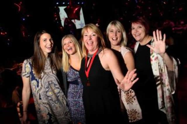 PRH midwives celebrate with Midwife of the Year runner-up Debra Stokeley SUS-141127-115550001
