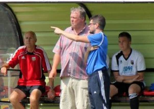Pagham management team Gary Block and Dave Berkowitz   Picture by Roger Smith