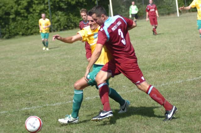 Action from last season's fixture between Westfield and Little Common at The Parish Field