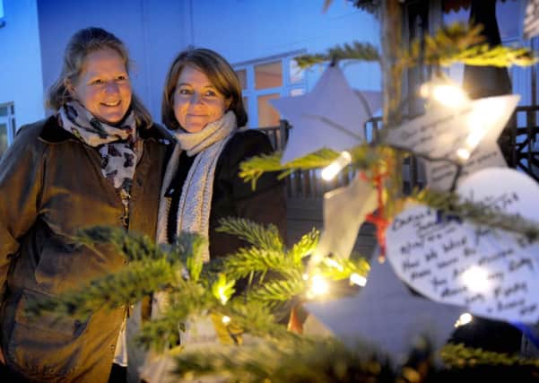 Lights of Love at St Michael's Hospice, 7/12/14. SUS-140812-075212001
