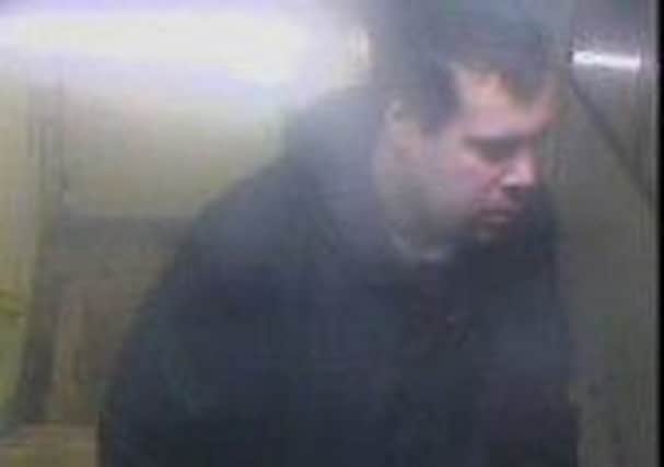 Transport police believe this man might be able to help them with their enquiries